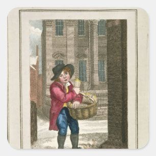 Sticker Carré Matches, Maison de Maisons