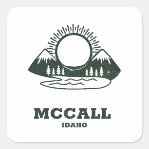 Sticker Carré McCall - Idaho