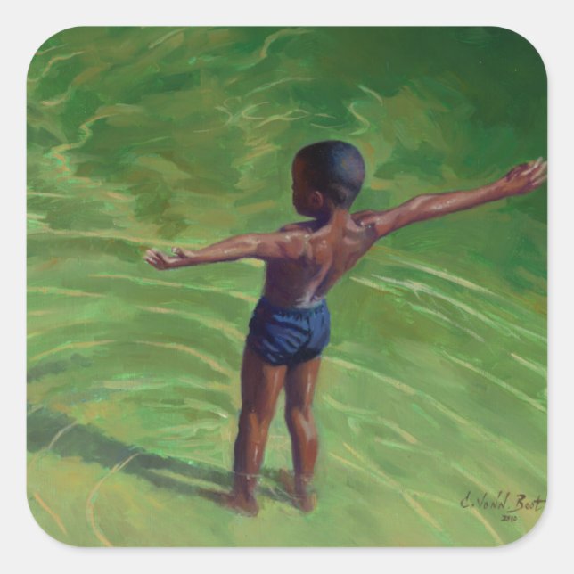 Sticker Carré Me 2011 (Devant)