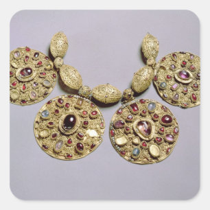 Sticker Carré Médaillons du 'Barmy Collar'