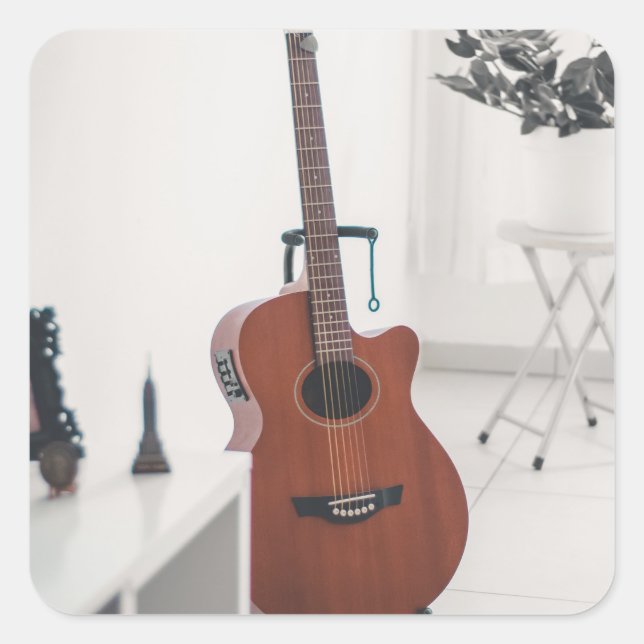 Sticker Carré Meilleur cadeau Bhelp (Devant)