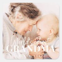Meilleure grand-mère du monde depuis 20XX Photo si