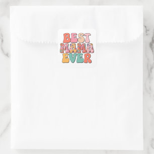 Sticker Carré Meilleure mère jamais