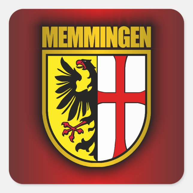 Sticker Carré Memmingen (Devant)