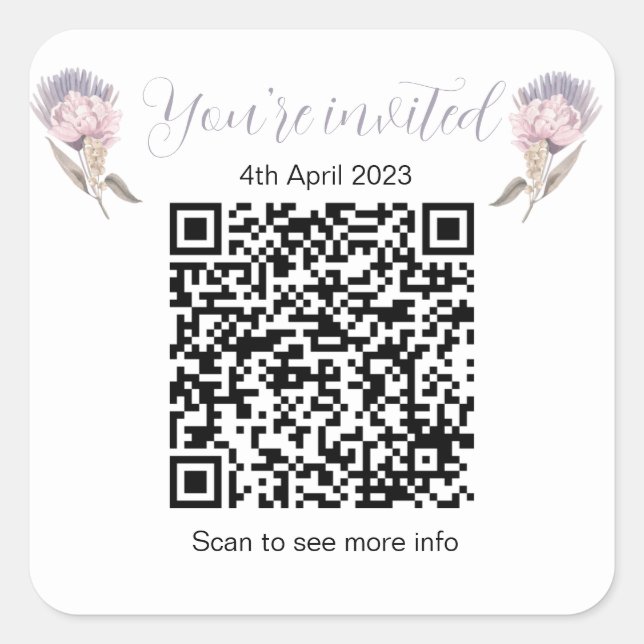 Sticker Carré Mémorial JW 2023 pour l'écriture de lettres (Devant)