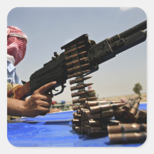 Sticker Carré mensonge de 762 ronds de millimètre sur le camion