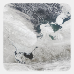 Sticker Carré Mer blanche, Russie