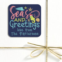 Mer Et Salutations Plage Noël Été