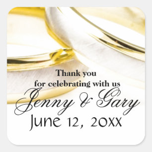 Sticker Carré Merci