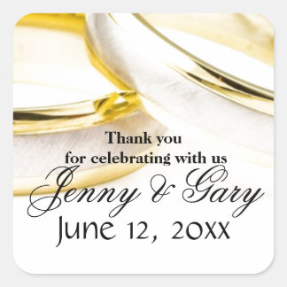 Sticker Carré Merci