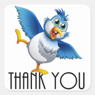 Sticker Carré Merci