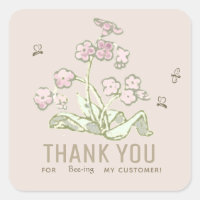 Merci des petites abeilles pour BEE-ing Mon client