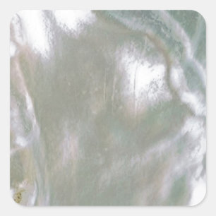 Sticker Carré Mère de Pearl-White