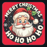 STICKER CARRÉ MERRY CHRISTMAS<br><div class="desc">MERRY CHRISTMAS</div>