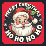 STICKER CARRÉ MERRY CHRISTMAS<br><div class="desc">MERRY CHRISTMAS</div>