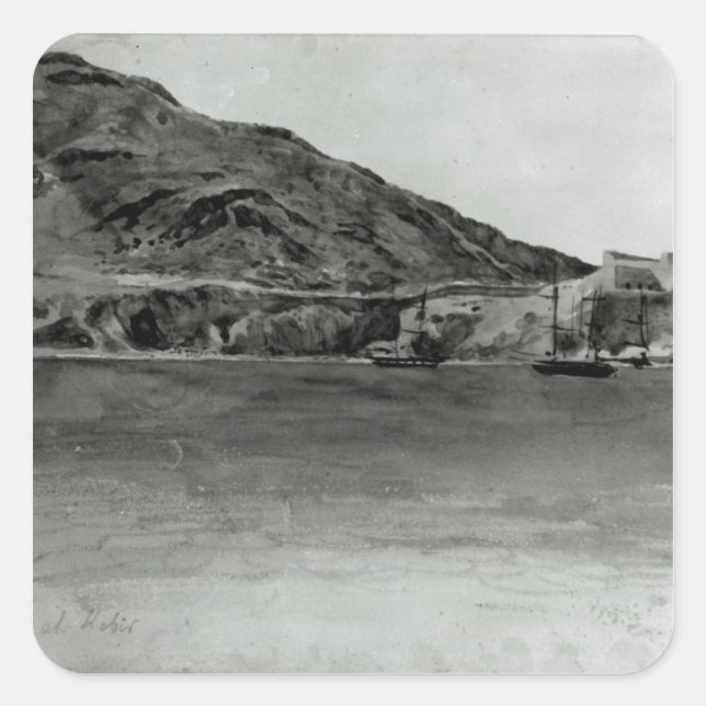 Sticker Carré Mers El-Kebir, Algérie (Devant)