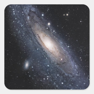 Sticker Carré Messier 31, La Grande Galaxie en Andromède