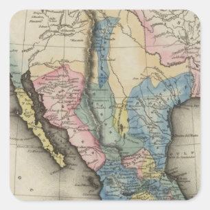 Sticker Carré Mexique