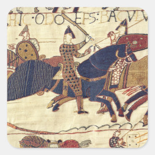 Sticker Carré Mgr Odo ralliant l'armée du duc William
