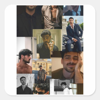 Sticker Carré Michel morrone