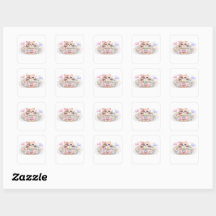 Mignon Kawaii Suivez-Nous Chat Pastel Rose Réseaux