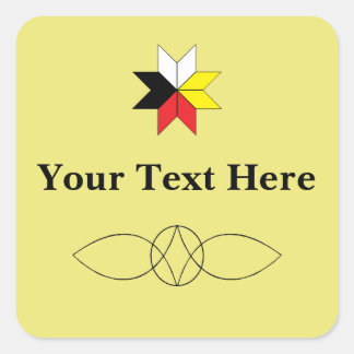 Sticker Carré Mi'kmaq/Celtique