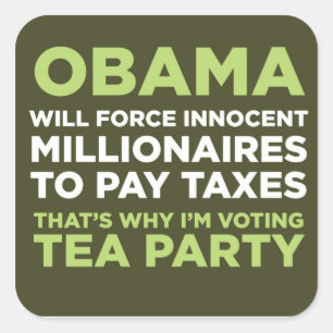 Sticker Carré Millionnaires