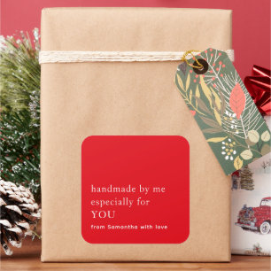 Sticker Carré Miniature Faite À La Main Spécialement Pour Vous R