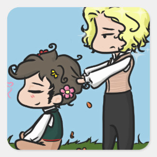 Sticker Carré Minuscules révolutionnaires