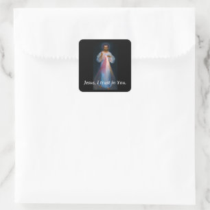 Sticker Carré Miséricorde divine