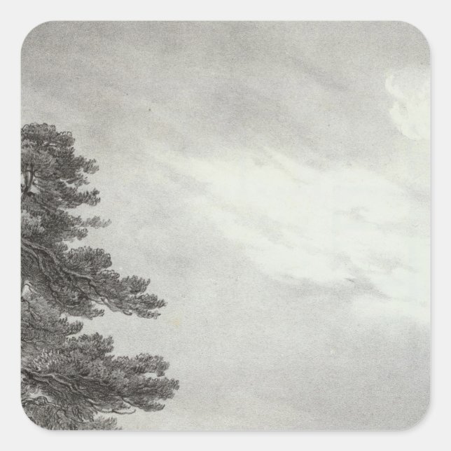 Sticker Carré Mission de Californie (Devant)