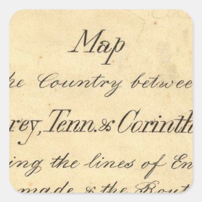 Sticker Carré Mississippi 7 (Devant)