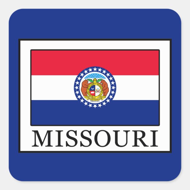 Sticker Carré Missouri (Devant)