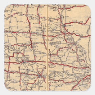 Sticker Carré Missouri 11