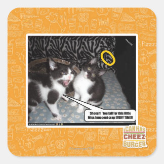 Sticker Carré Mlle Innocent