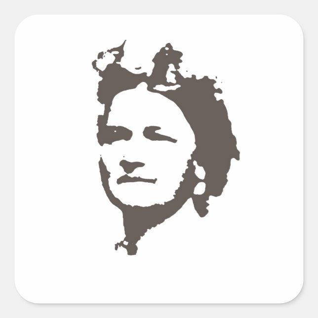 Sticker Carré Mme Lincoln (Devant)