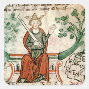 Sticker Carré Mme Royal 20 A11 Richard I (1157-99) (le Lion-Hea