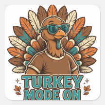 Mode Dinde Activé Drôle de Dinde de Thanksgiving a