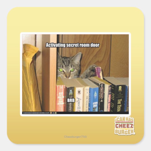 Sticker Carré Modèle (Devant)