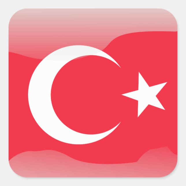 Sticker Carré modèle (Devant)