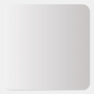 Sticker Carré Modèle blanc Gray Gradient, do-it-yourself Texte &
