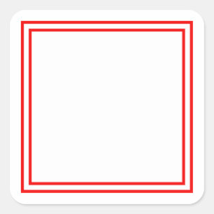 Sticker Carré Modèle Blank .. Ajouter votre texte image ici
