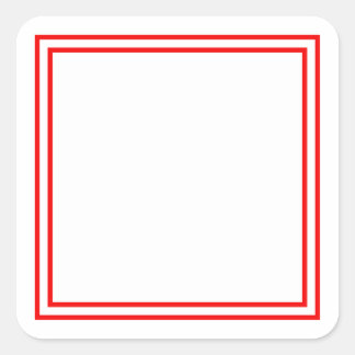 Sticker Carré Modèle Blank .. Ajouter votre texte image ici