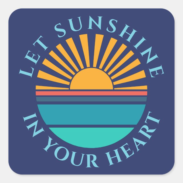 Sticker Carré Modèle photo (Devant)