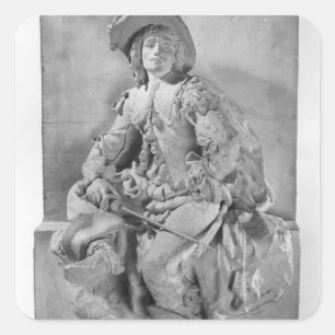 Sticker Carré Modèle pour le monument à Alexandre Dumas Pere