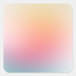 Sticker Carré Modèle rouge rose rose bleu tendance coloré