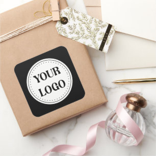 Sticker Carré Moderne, minimaliste, élégant et personnalisable