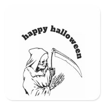 Moissonneur sinistre squelette Halloween Faucheuse