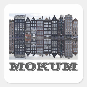 Sticker Carré Mokum (Amsterdam)