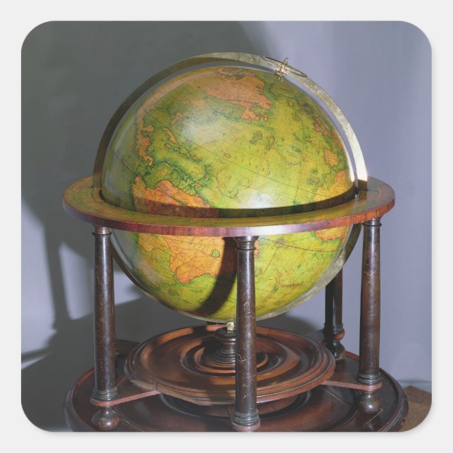 Sticker Carré Molyneux Globe (Devant)
